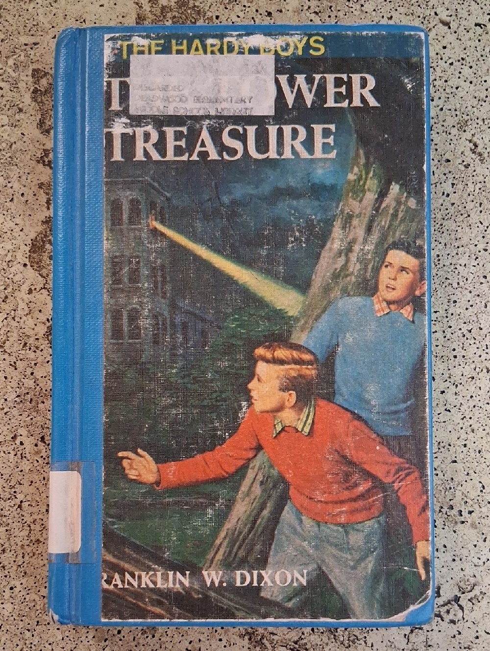 The Hardy Boys #1 Tower Treasure Franklin Dixon Children's Mystery Chapter Book